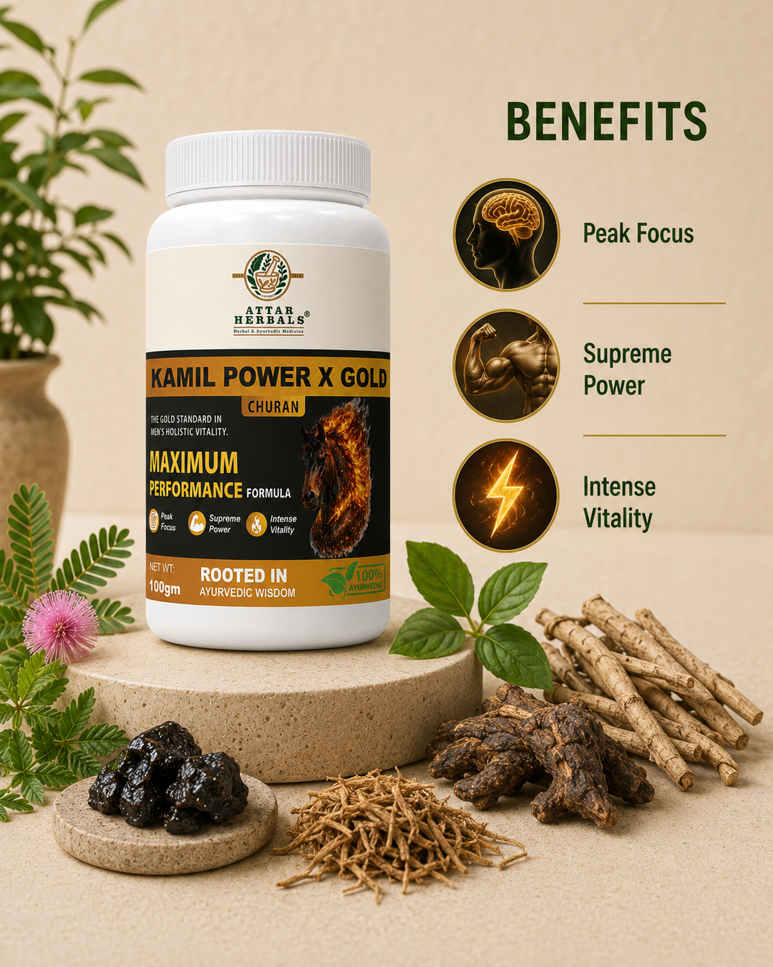 KAMIL POWER-X GOLD CHURAN