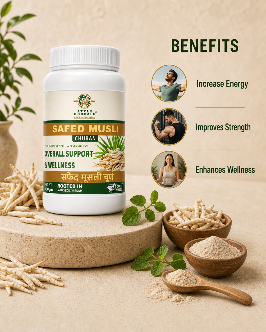 SAFED MUSLI CHURAN